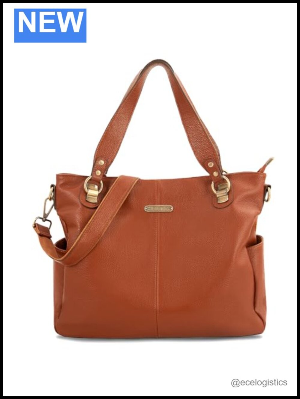 Genuine Leather Hobo Purse for Women, Top-Grain Cowhide Tote Crossbody